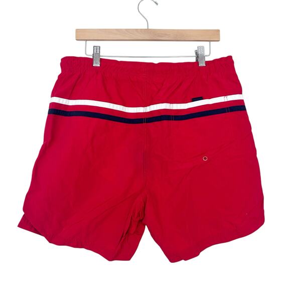 Nautica Red Bathing Suit Sz M - Picture 5 of 5